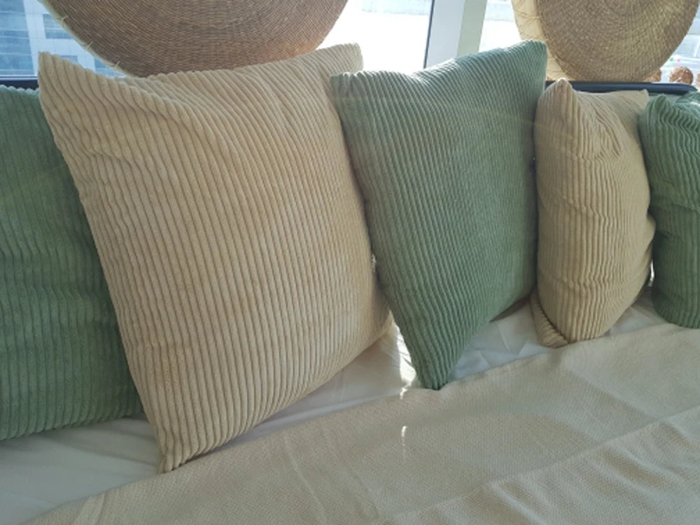Wide Wale Corduroy Cushion Cover