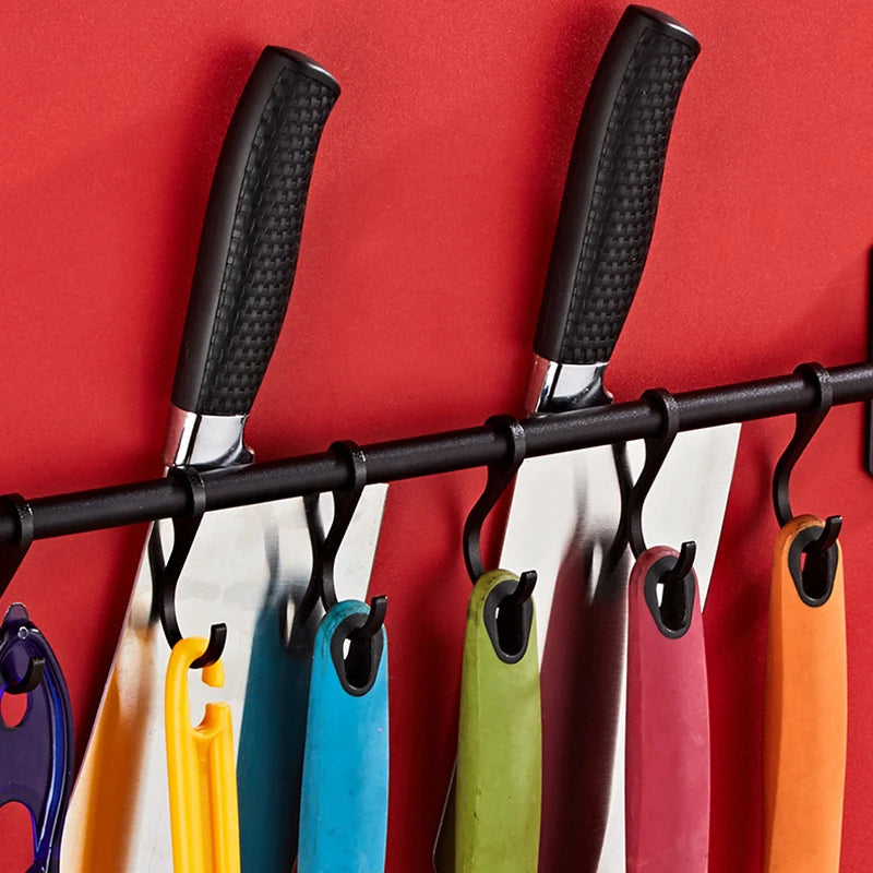 Wall Mounted Kitchen Hook Rack