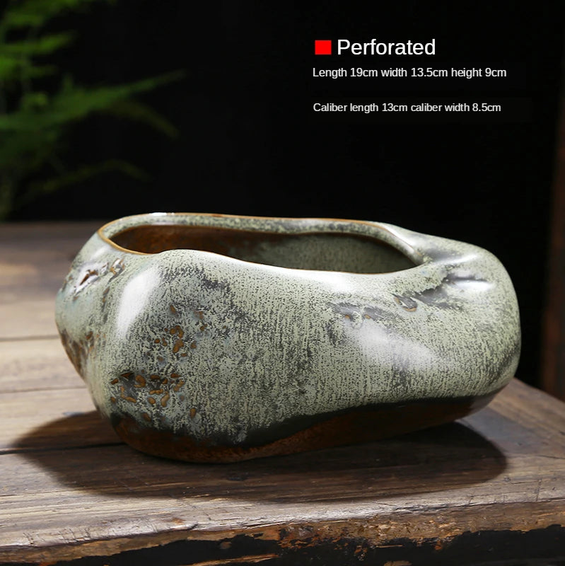 Retro Ceramic Succulent Pot