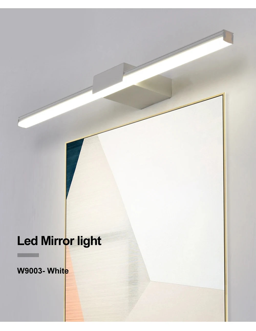 Aluminum LED Vanity Mirror Light