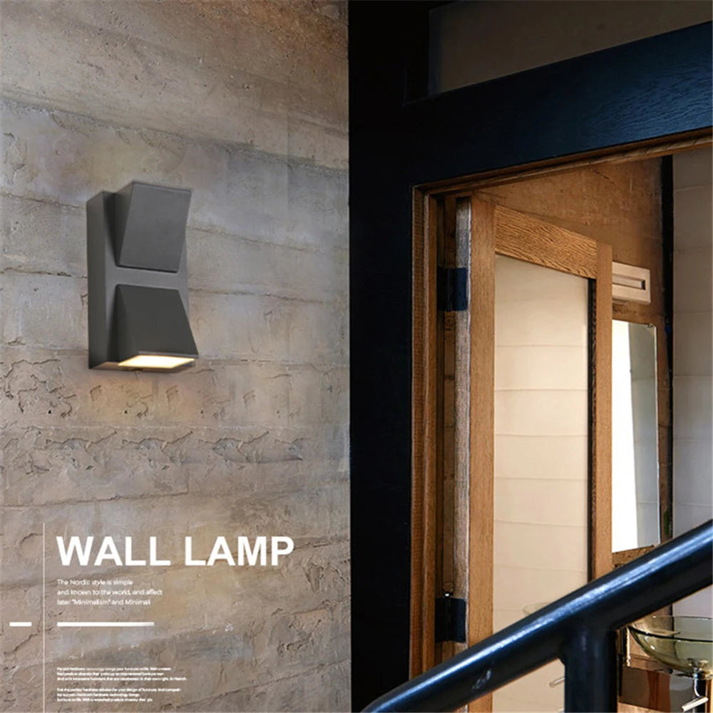 Modern Outdoor Wall Sconce IP65