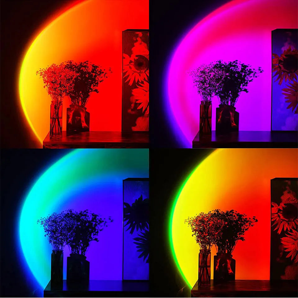 LED Sunset USB Party Projector