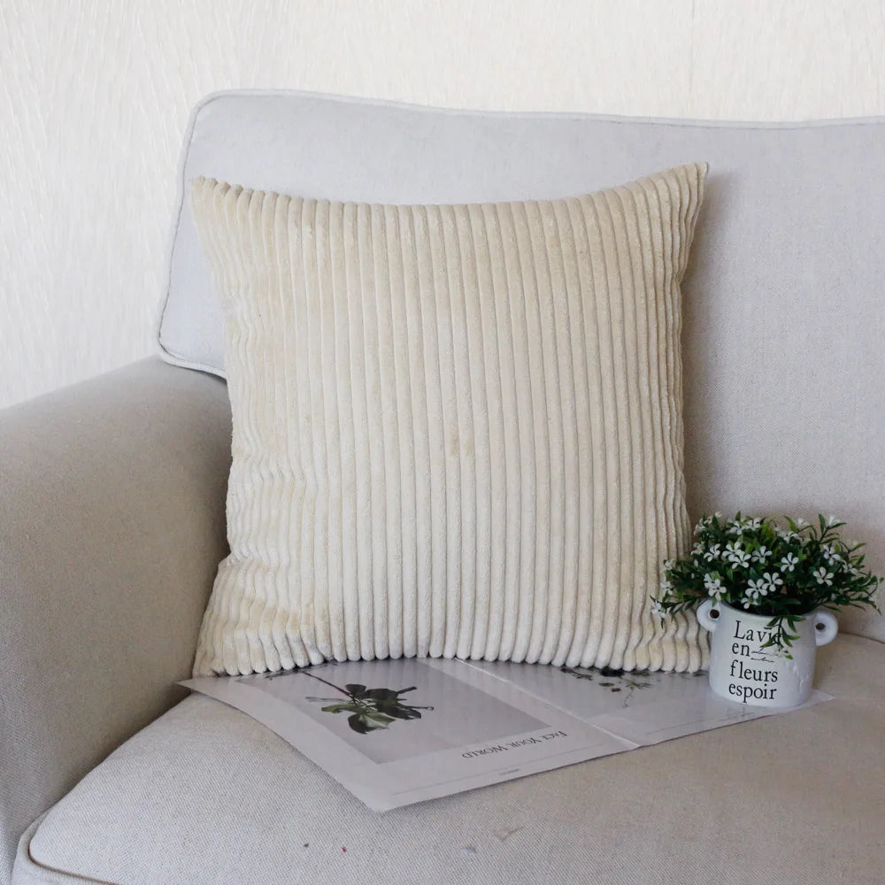Wide Wale Corduroy Cushion Cover