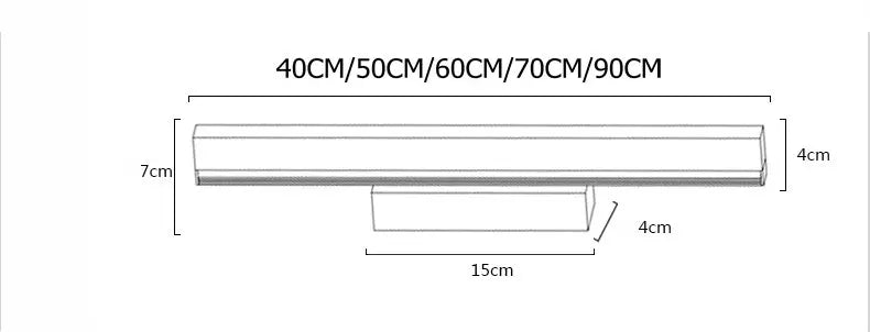 Modern LED Vanity Wall Light