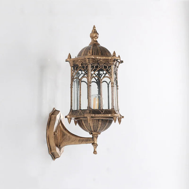 Antirust Retro Outdoor Wall Lantern