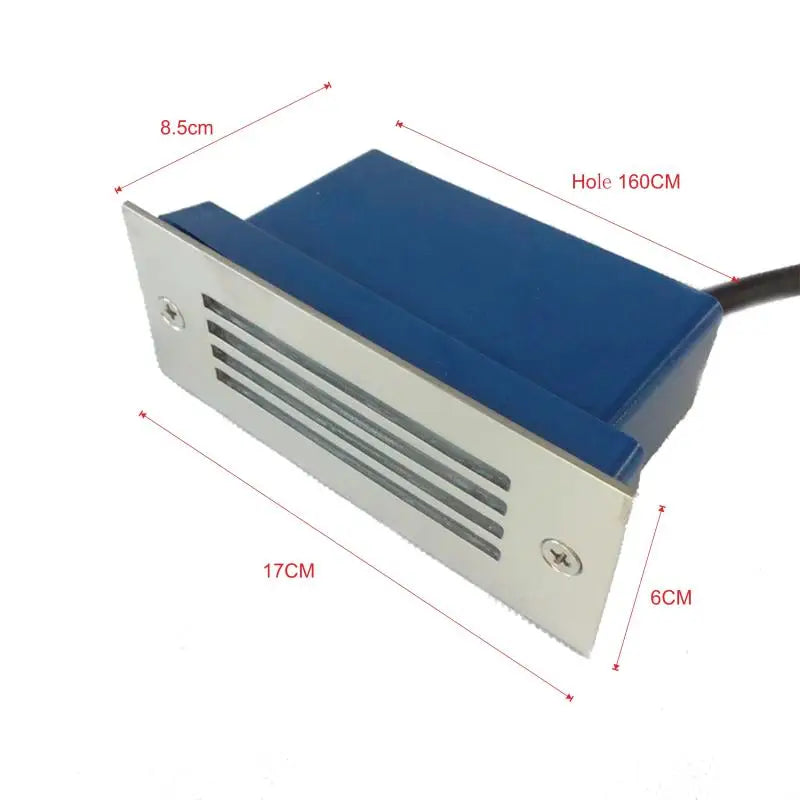 Recessed LED Stair Step Light