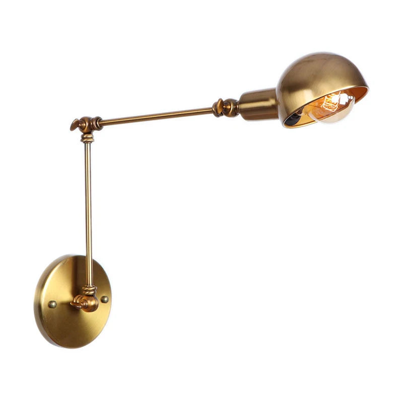 Industrial Swing Arm Reading Wall Lamp