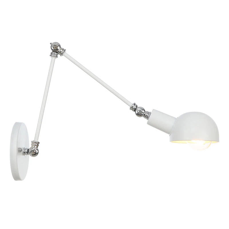 Industrial Swing Arm Reading Wall Lamp