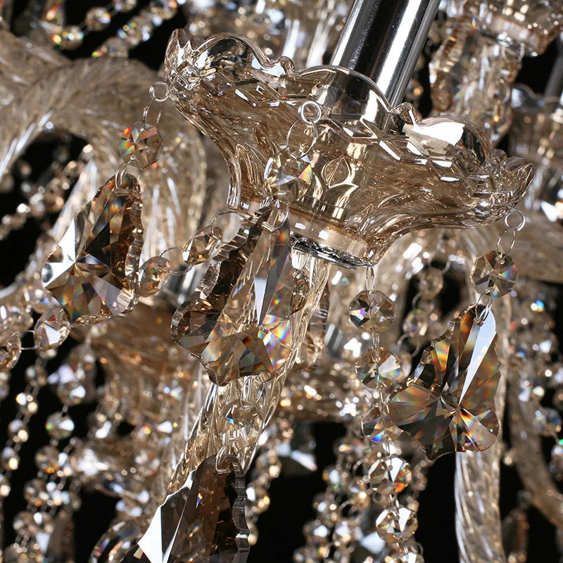Modern Crystal Led Chandelier Cognic/TR GOLD/Silver K9 Large
