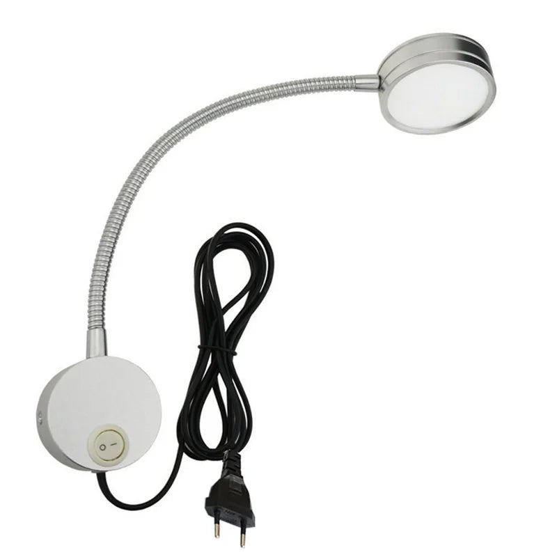 Flexible Gooseneck LED Reading Wall Light