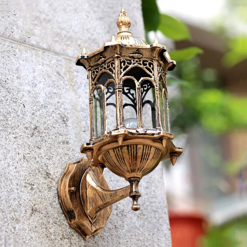 Antirust Retro Outdoor Wall Lantern