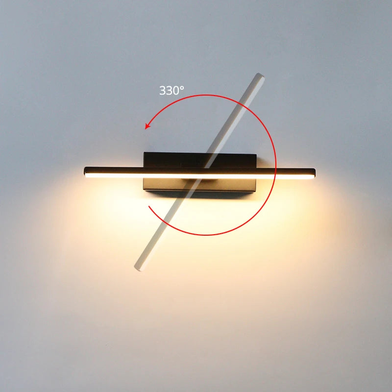 Rotatable LED Bedside Wall Light