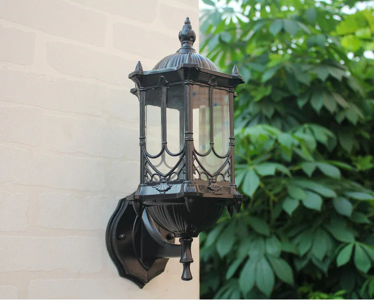 Antirust Retro Outdoor Wall Lantern
