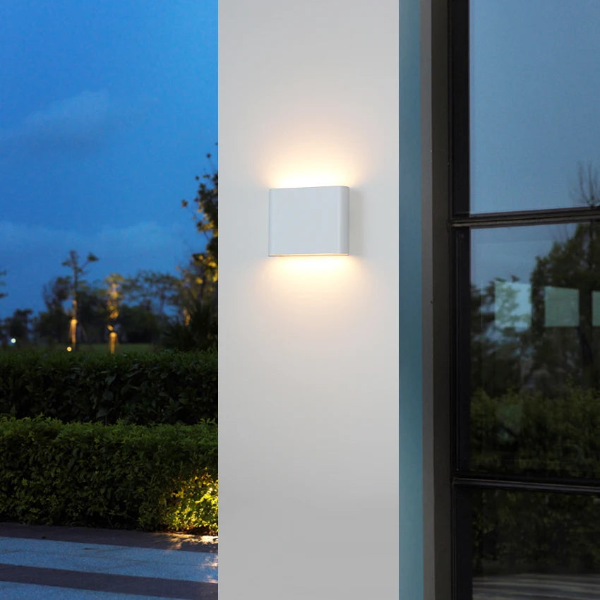 LED Outdoor Waterproof IP65 Wall Light Porch Garden Wall Lamp & Indoor