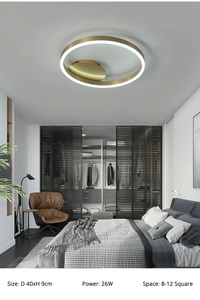 Nordic Round Circle Chandelier