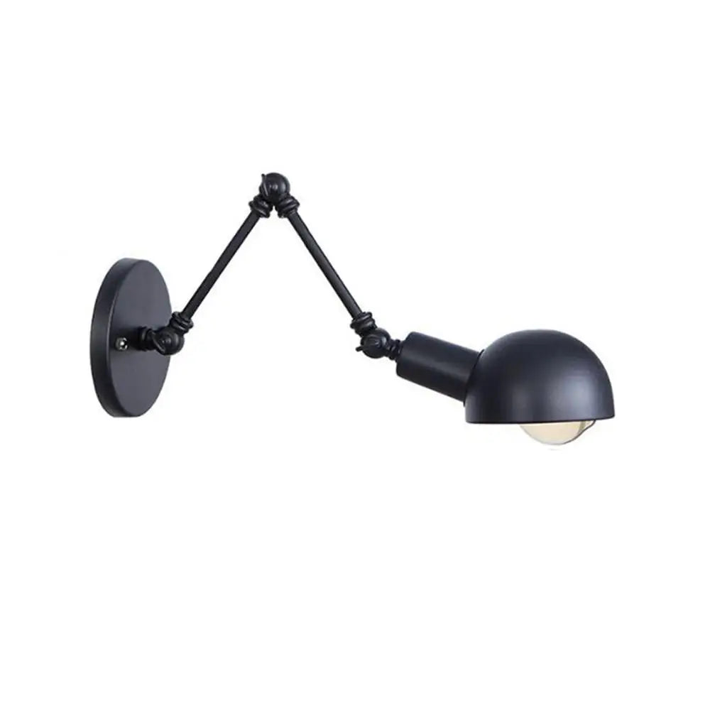 Loft Industrial adjustable long swing arm Wall lamp Fixture Vintage