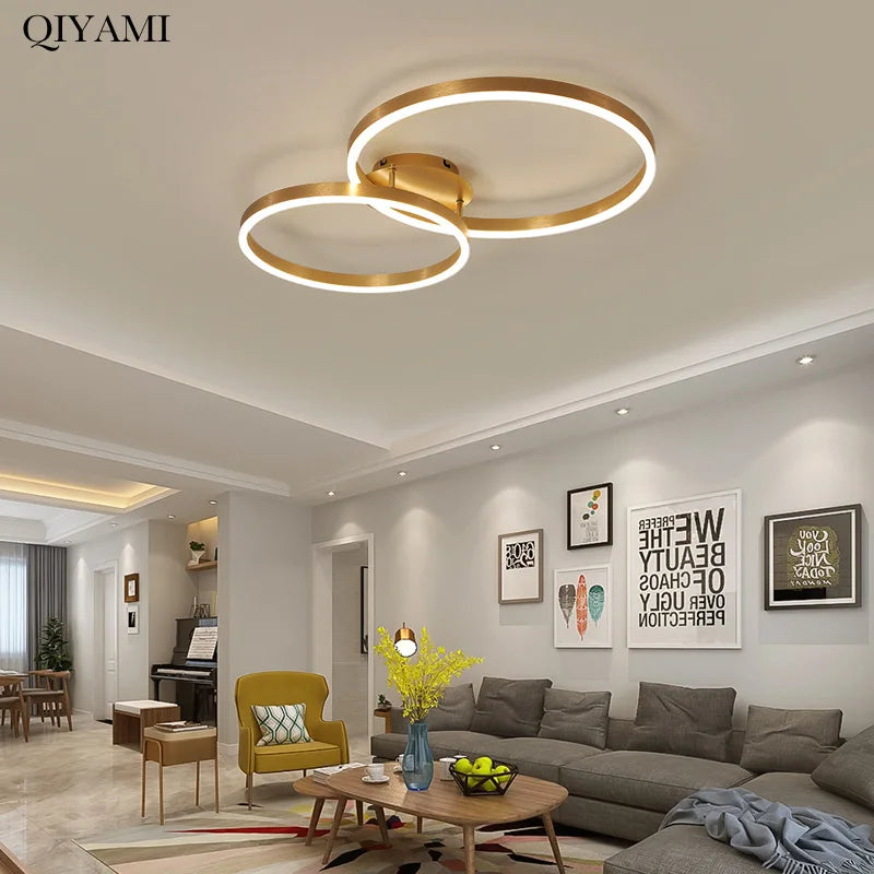 Nordic Round Circle Chandelier