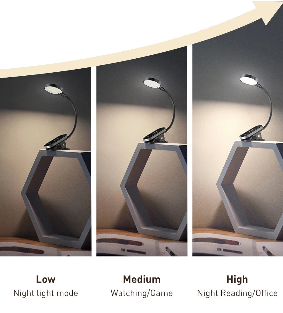 Baseus Cordless Reading Clip Lamp
