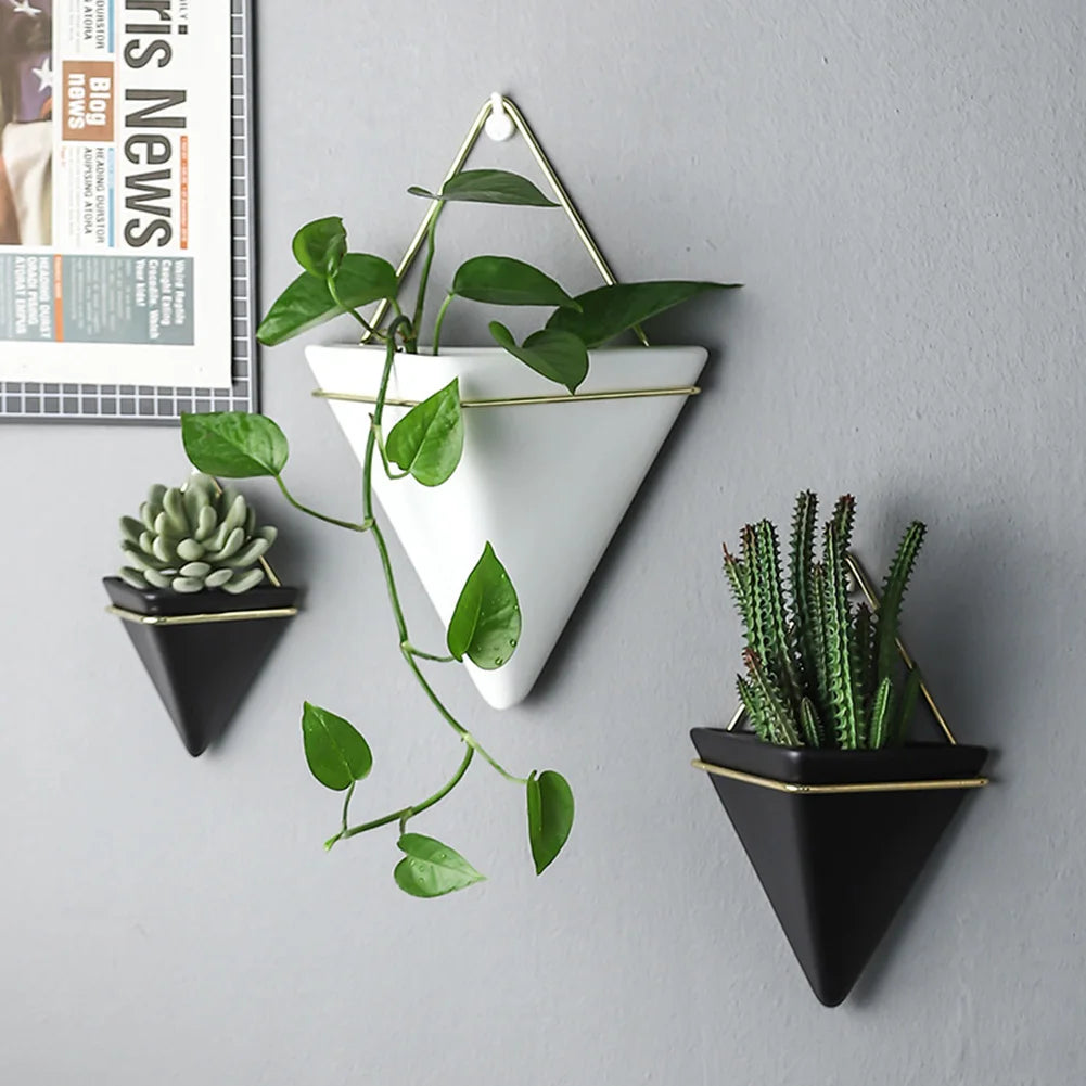 Nordic Wall Mounted Ceramic Planter