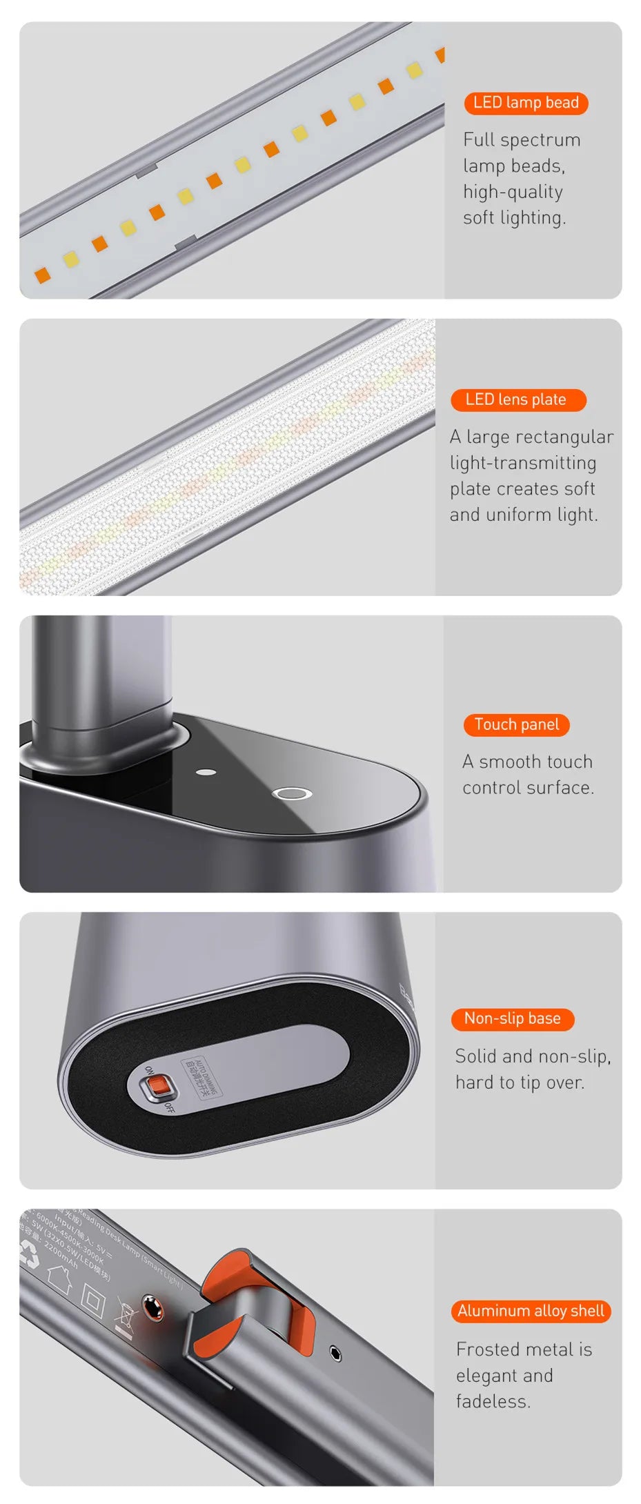 Baseus Foldable LED Desk Lamp