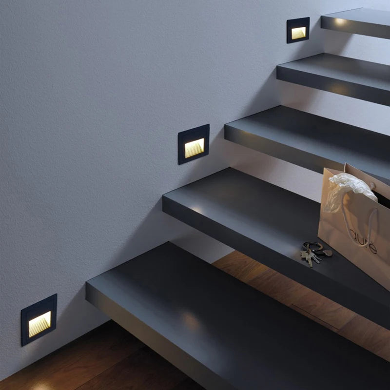 LED Deck Step Light 3W 4W Underground Lamp Recessed Stair Paitio