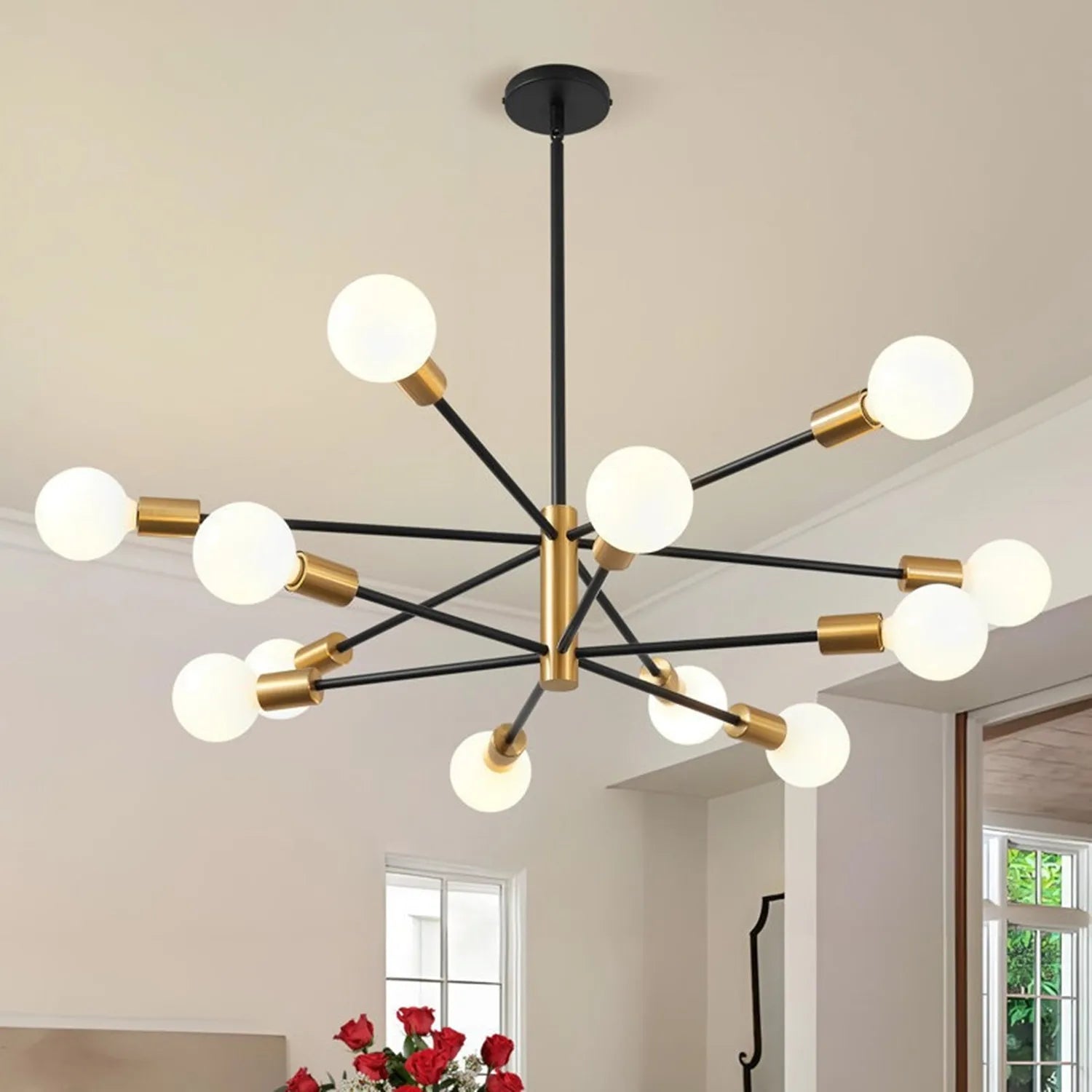 Multi Head Living Room Chandelier