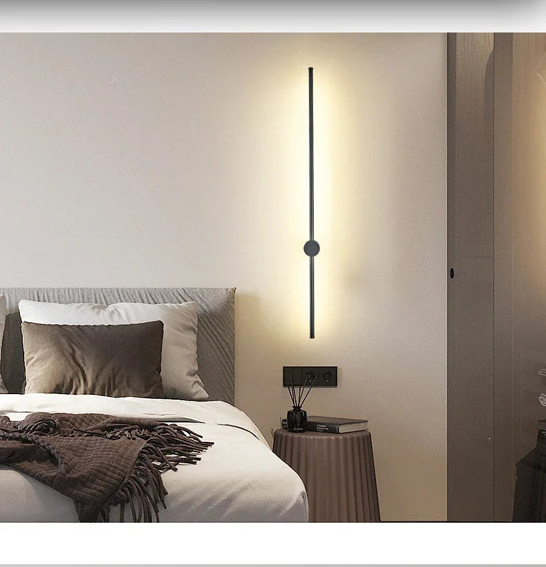 Minimalist Long Line LED Wall Lamp