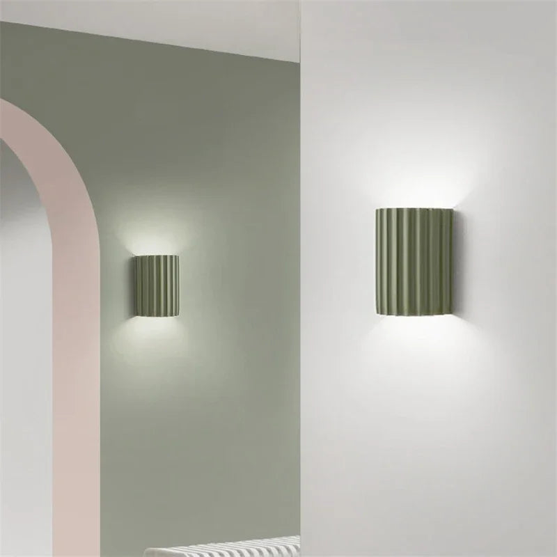 Nordic Resin Bedside Wall Lamp