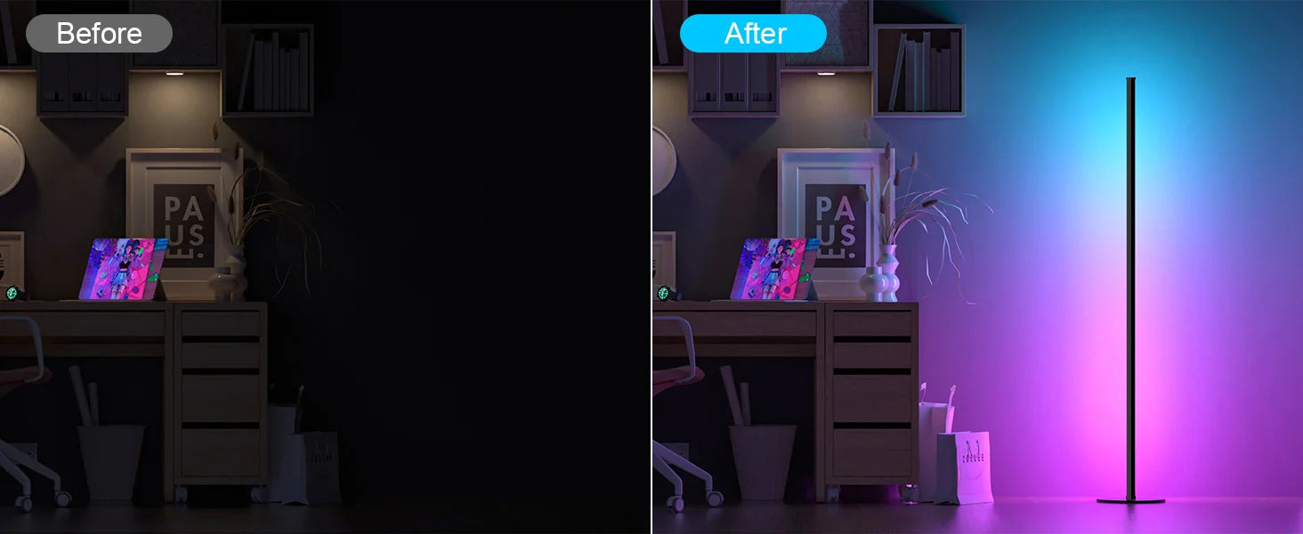 RGB IC Corner Ambient Floor Lamp