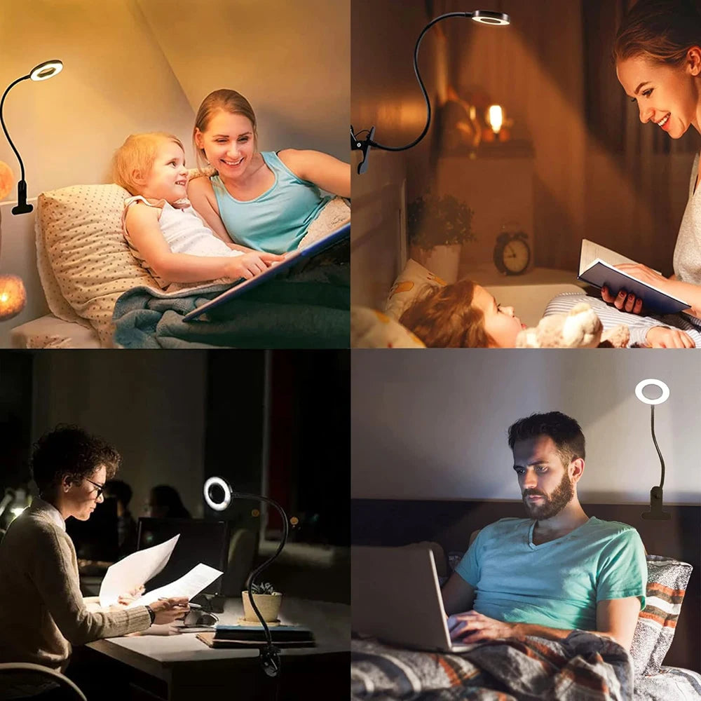 48 LED Clip Desk Lamp