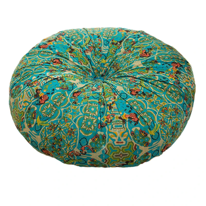 Boho Velvet Tufted Floor Cushion