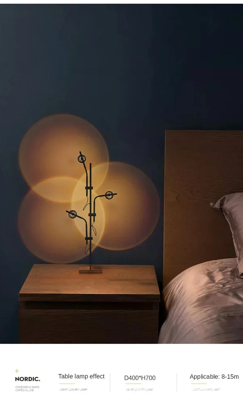 Nordic Rainbow Projection Floor Lamp