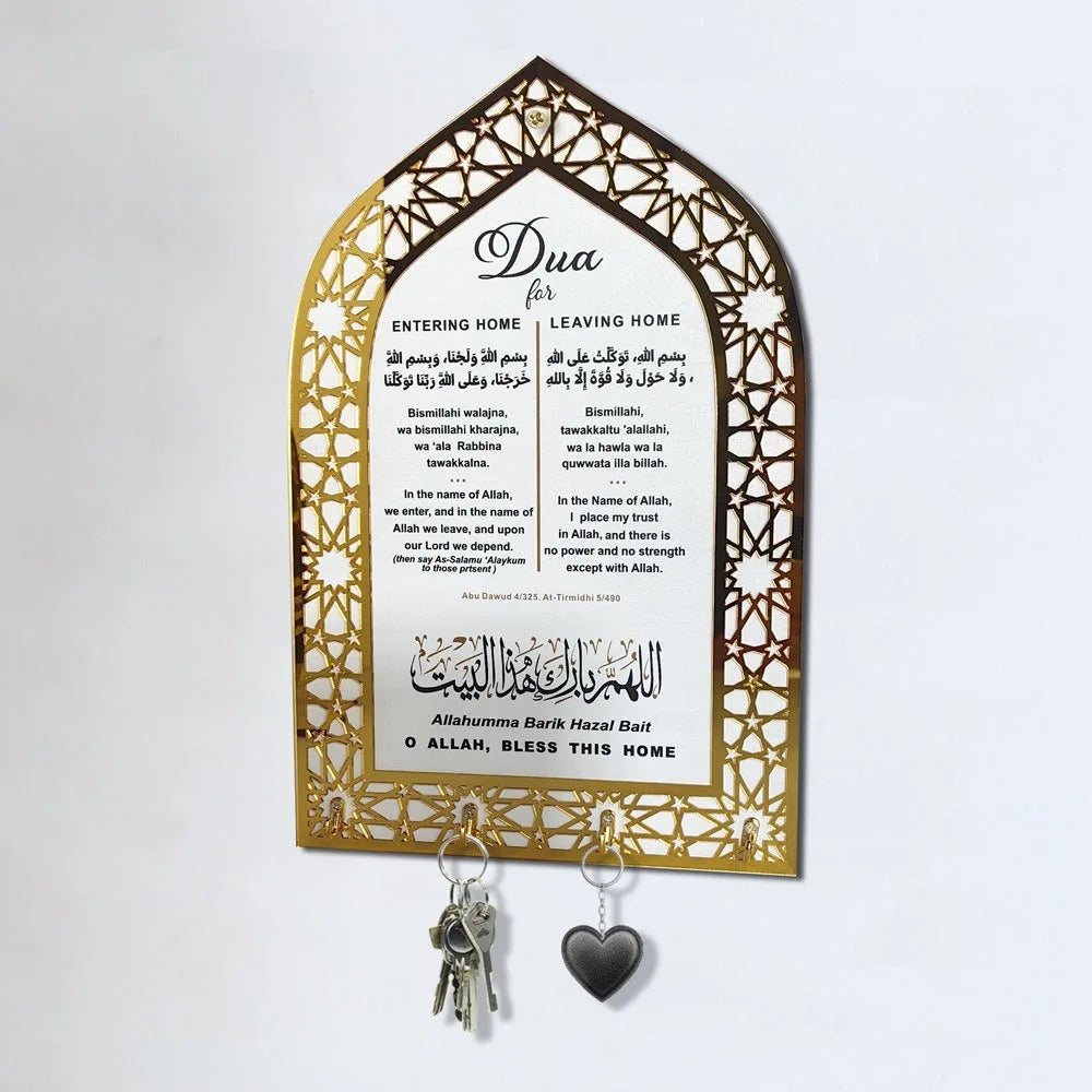 Wooden Wall Mounted Key Holder Rack