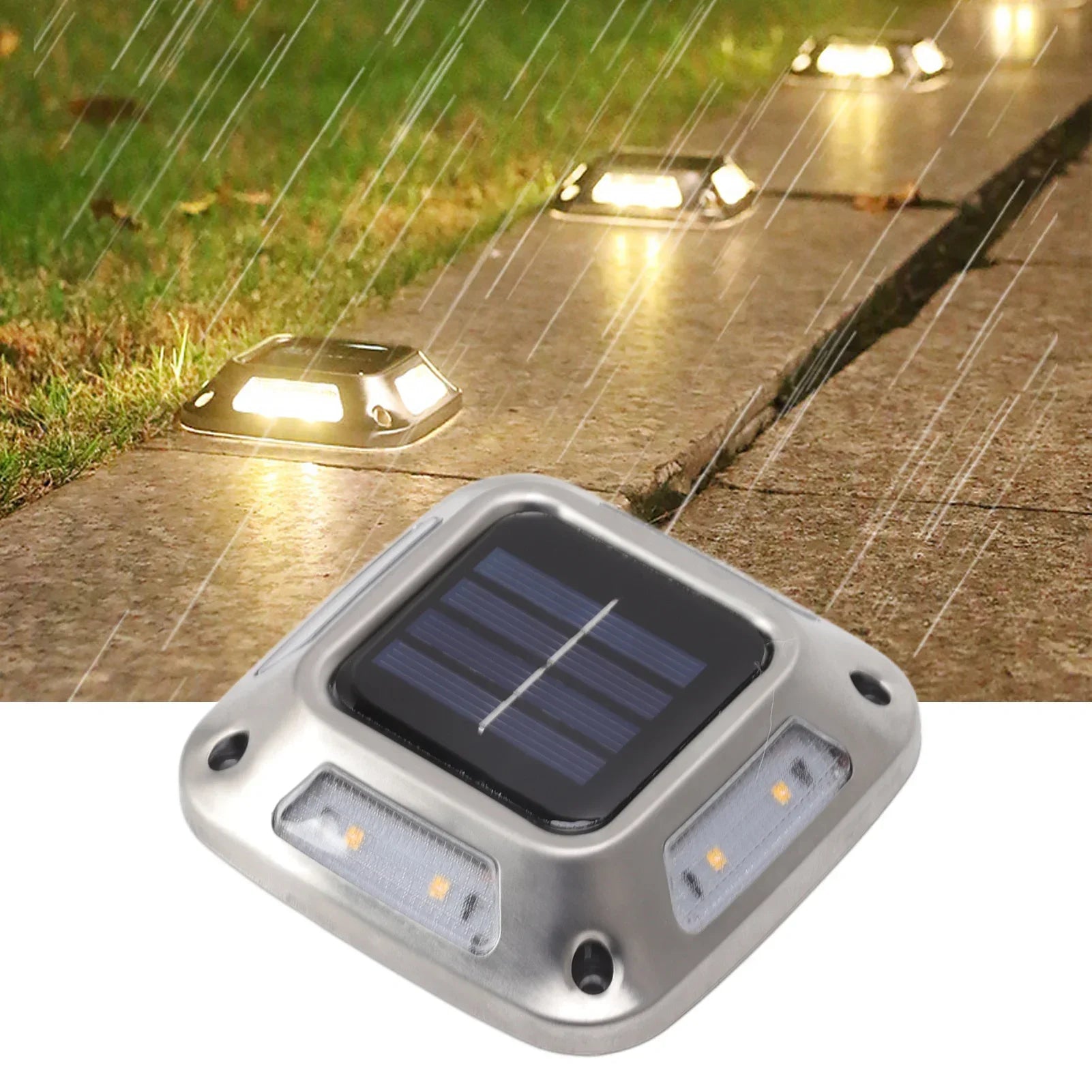 Solar Ground Marker Light