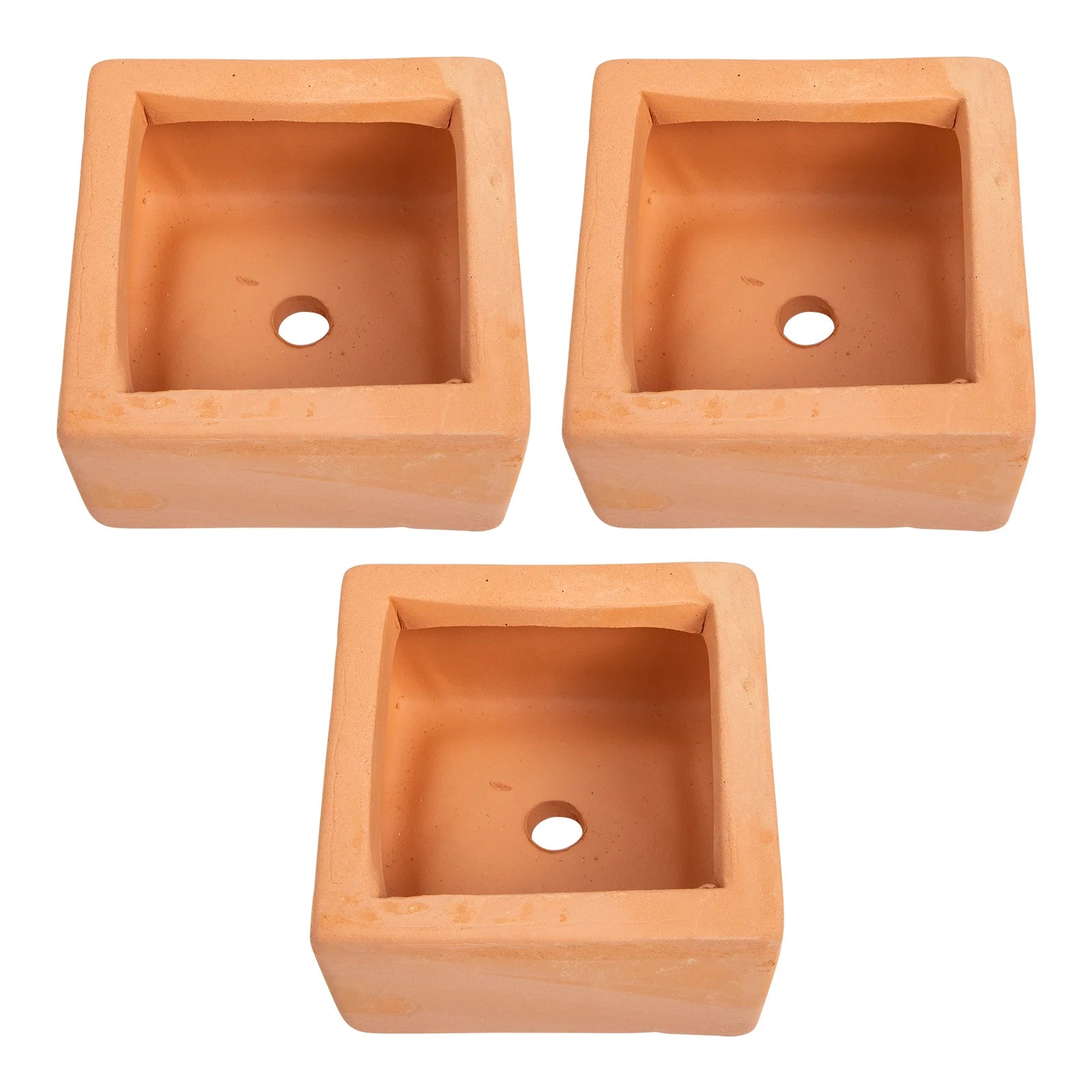 Terracotta Plant Pots Set of 3