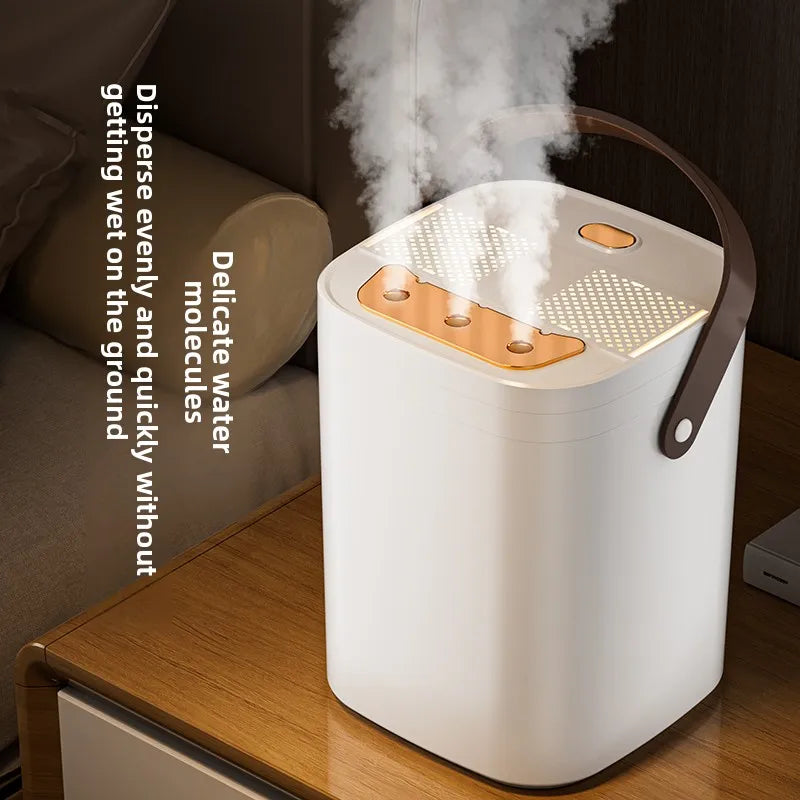 Three nozzle night light humidifier 1.8L large capacity dual filter