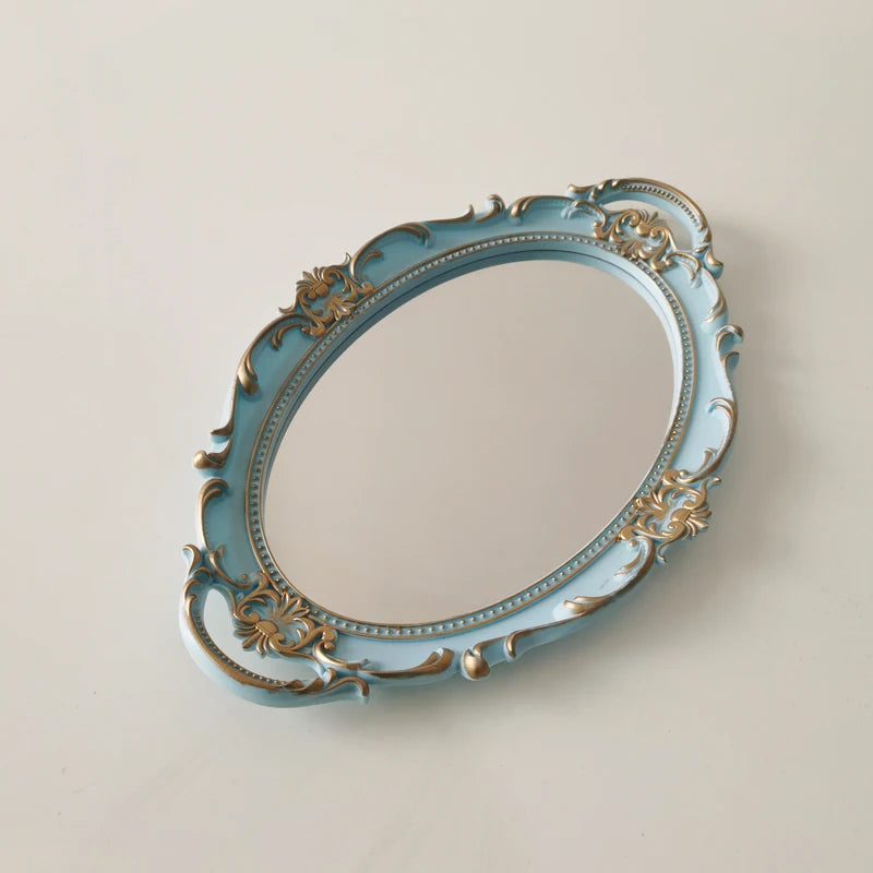 European Oval Decorative Tray