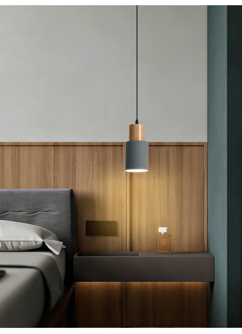 Minimalist Bedside Pendant Light