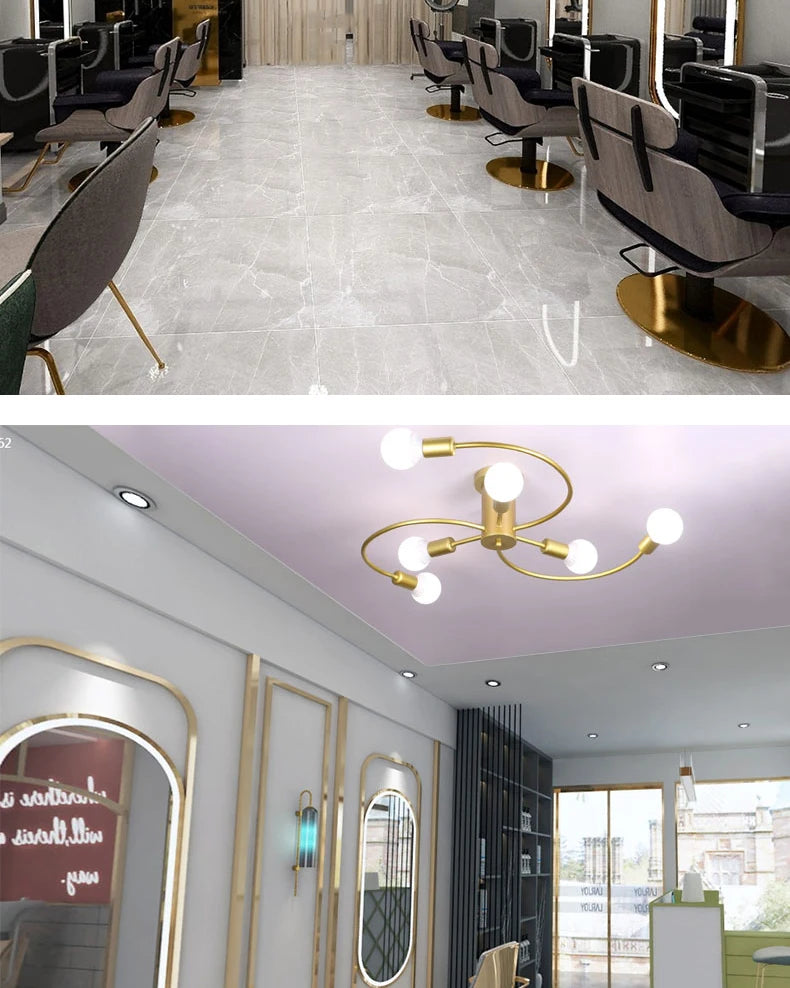 Modern Iron Ceiling Chandelier