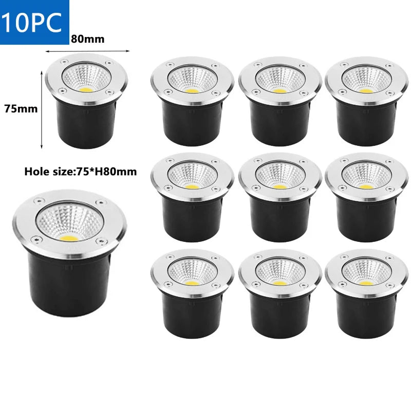 Waterproof LED In Ground Well Light