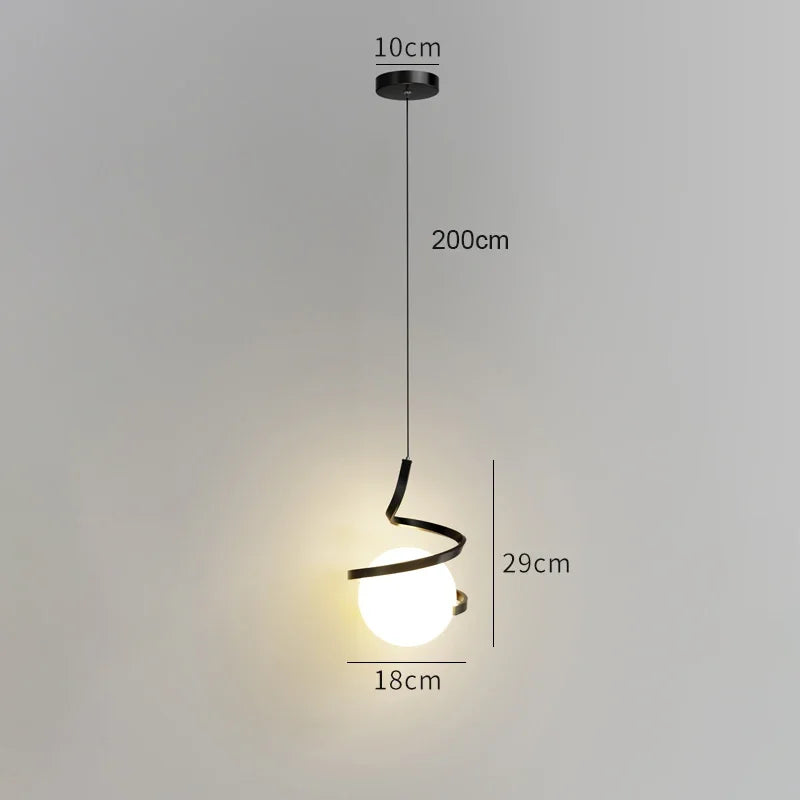 Nordic Minimalist LED Pendant Light