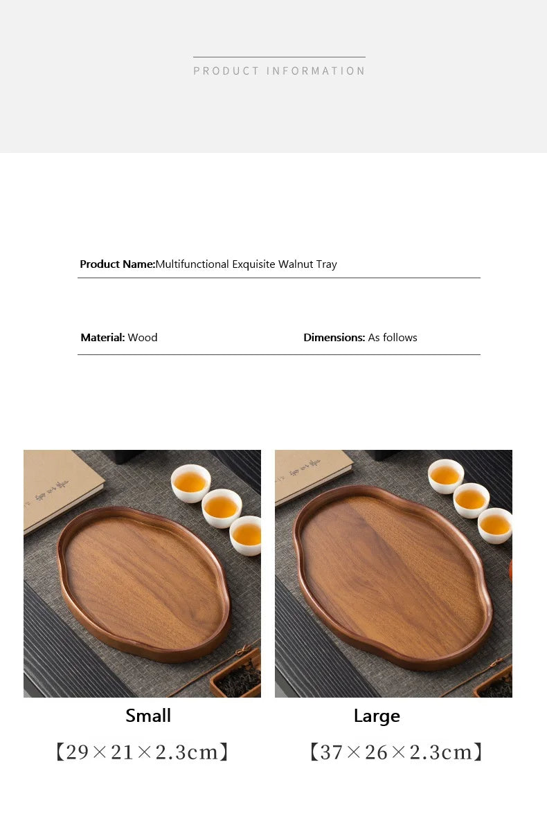 Wooden Serving and Decor Tray