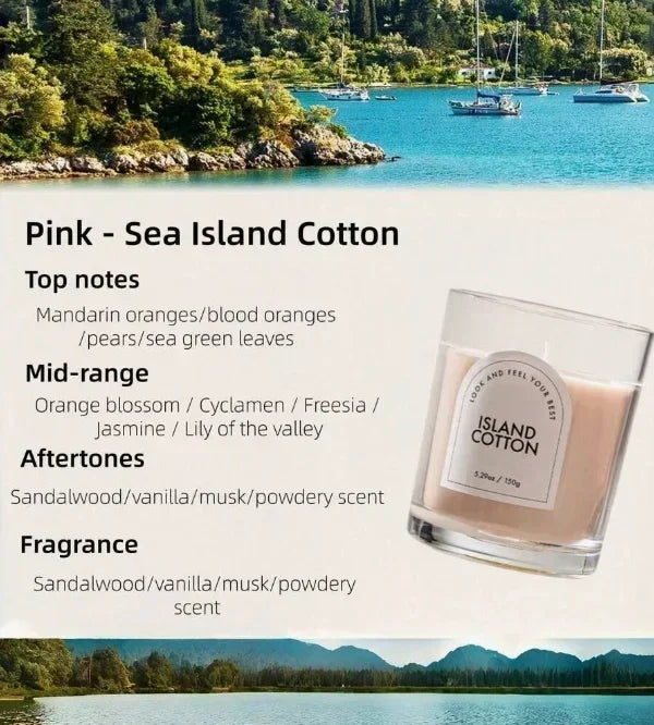 Long-Lasting Scented Aromatherapy Candles