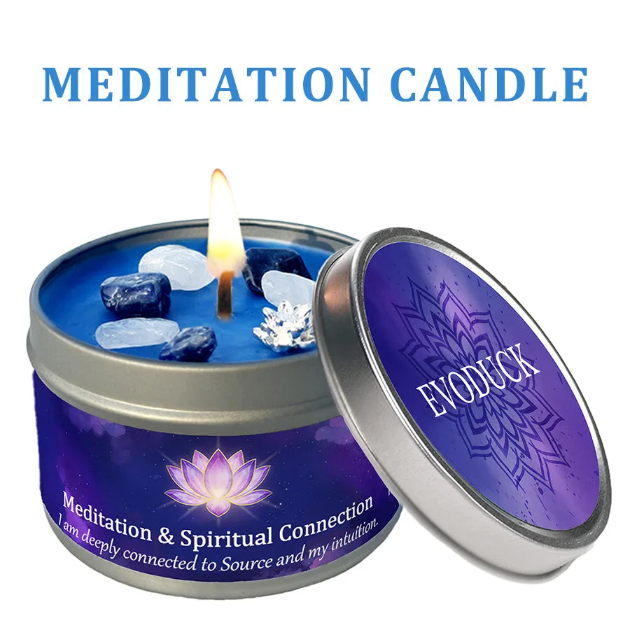 Law of Attraction Peace Ritual Candle, Lavender & Chamomile Aroma