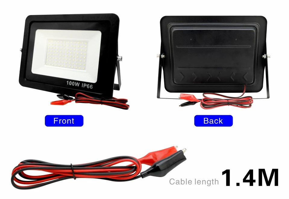DC 12V Portable LED Flood Light