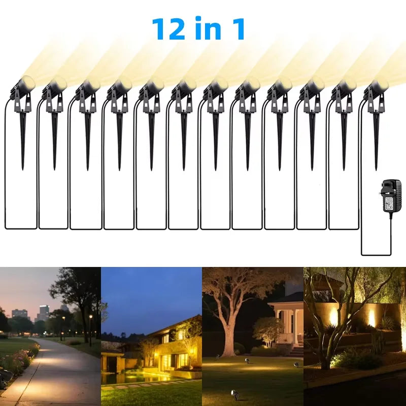 Low Voltage Garden Pillar Lights