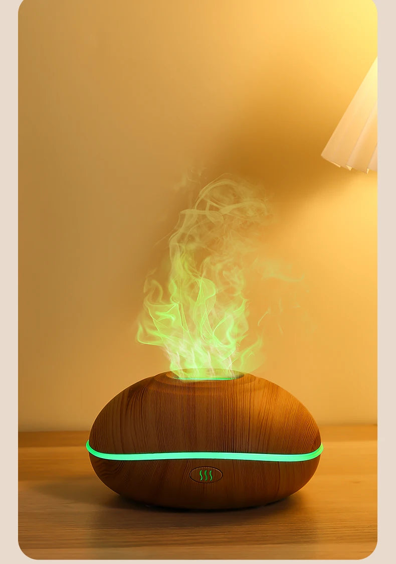 Aroma Humidifier flame Can Add Essential Oil Small AromaRelax Machine