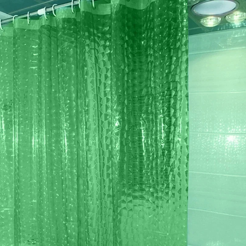 3D Water Cube Shower Curtain