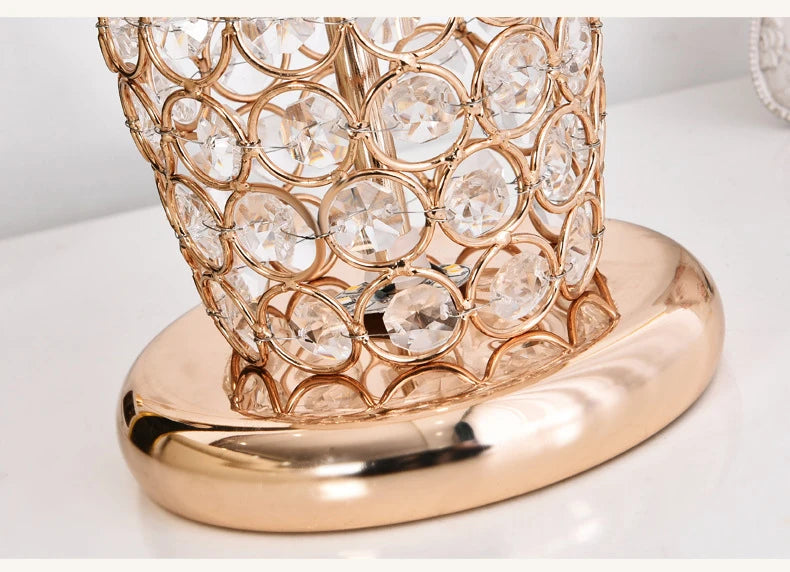 Crystal Base Table Lamp