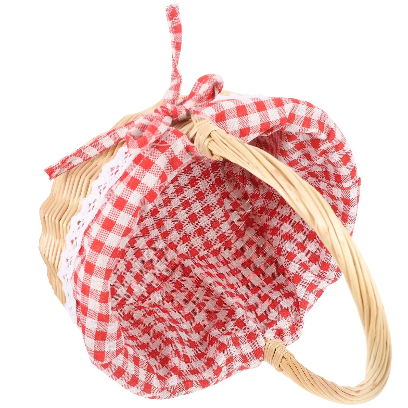 Hand Woven Wicker Picnic Basket